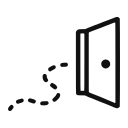 Breadcrumbing emoji — Just enough attention to keep you checking the door.
