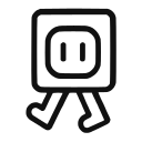 House robot emoji — The roommate who charges instead of paying rent.